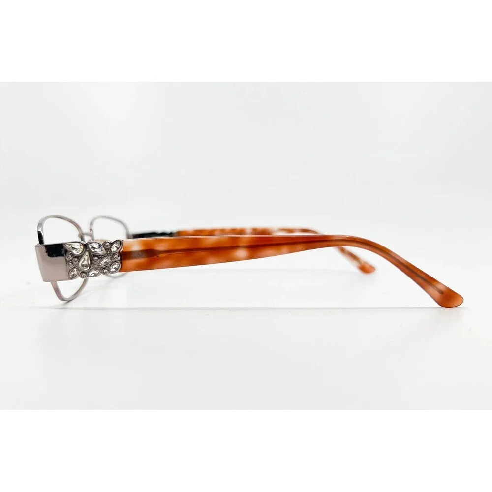 Oleg Cassini Eyeglasses Womens Purple Rhinestone OC0360 651 53-16-140
